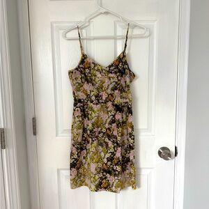 Madewell floral print dress with pockets
